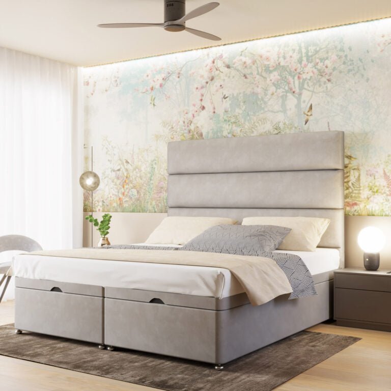 The Trio Panel Bed Double - Rsb furniture ltdThe Trio Panel Bed Double