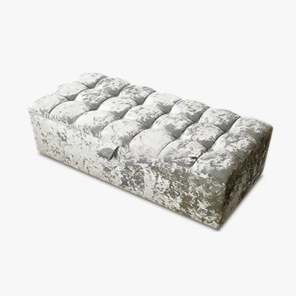 Flavio button Ottoman Blanket Box - Rsb furniture ltdFlavio button Ottoman Blanket Box