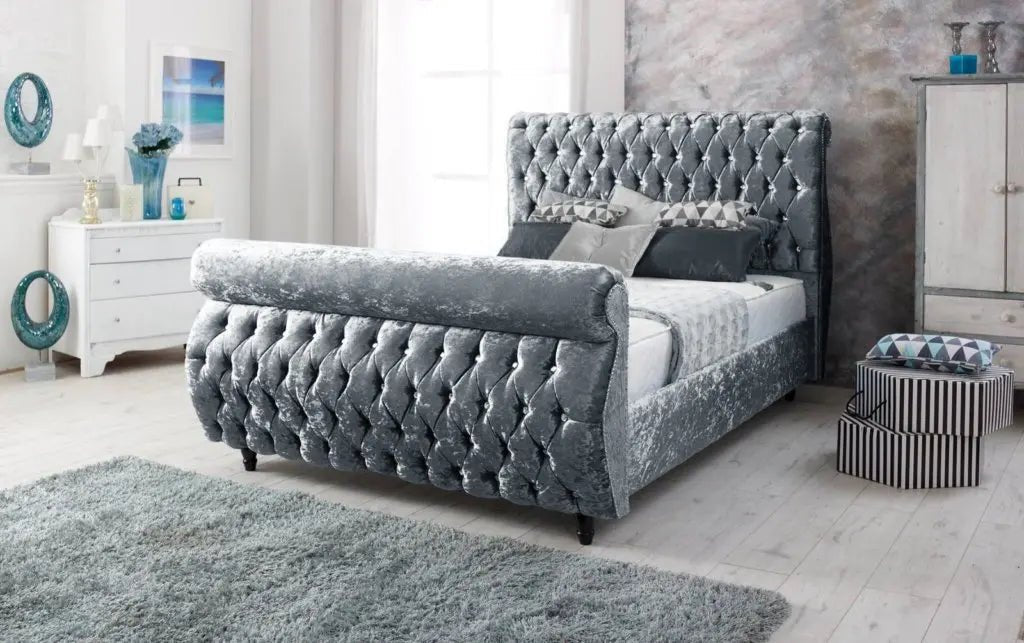 How to Style a Scroll Sleigh Bed Without Overcrowding Your Bedroom - Rsb furniture