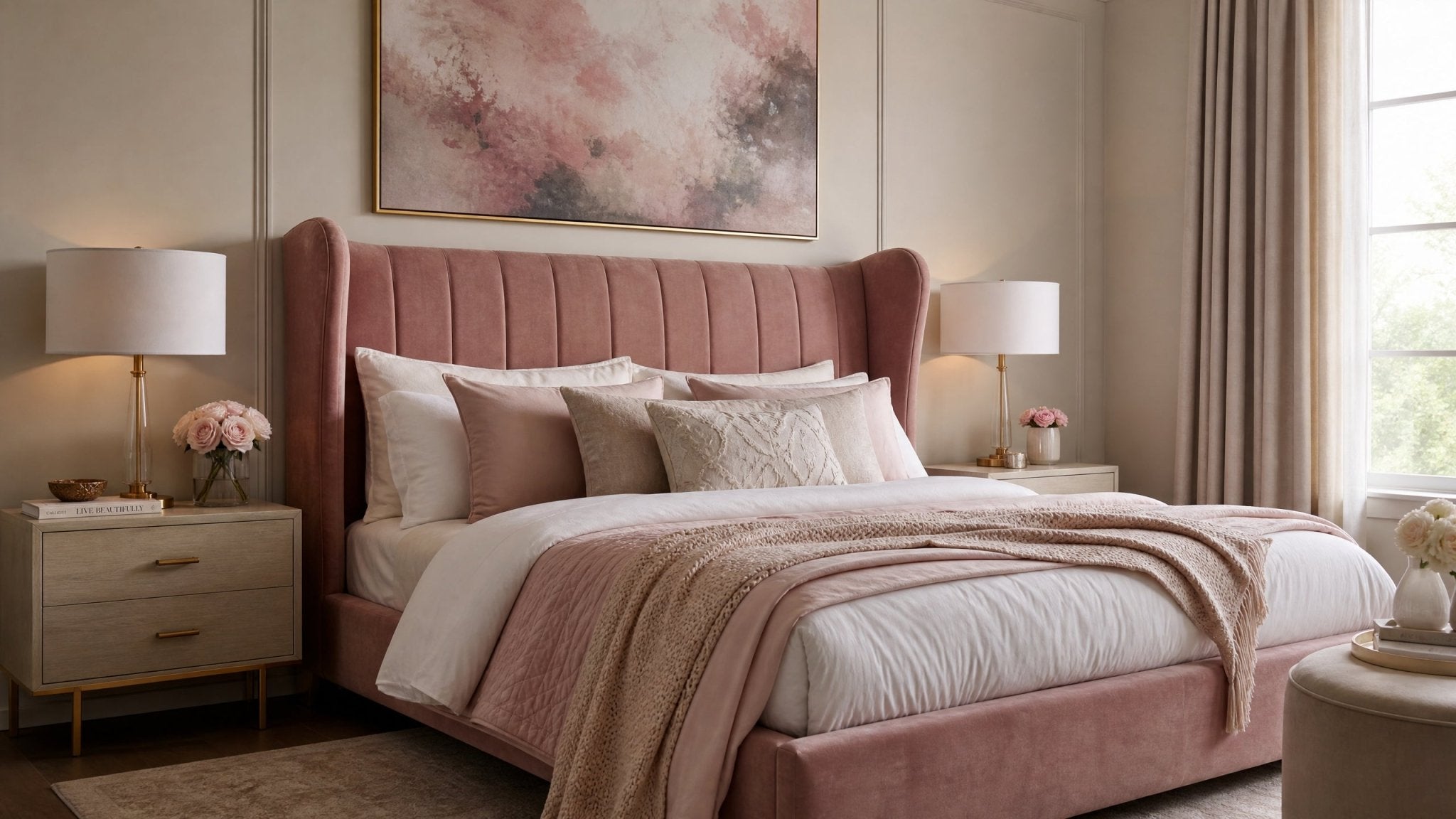 How to Style Your Bedroom Around an Upholstered Bed - Rsb furniture