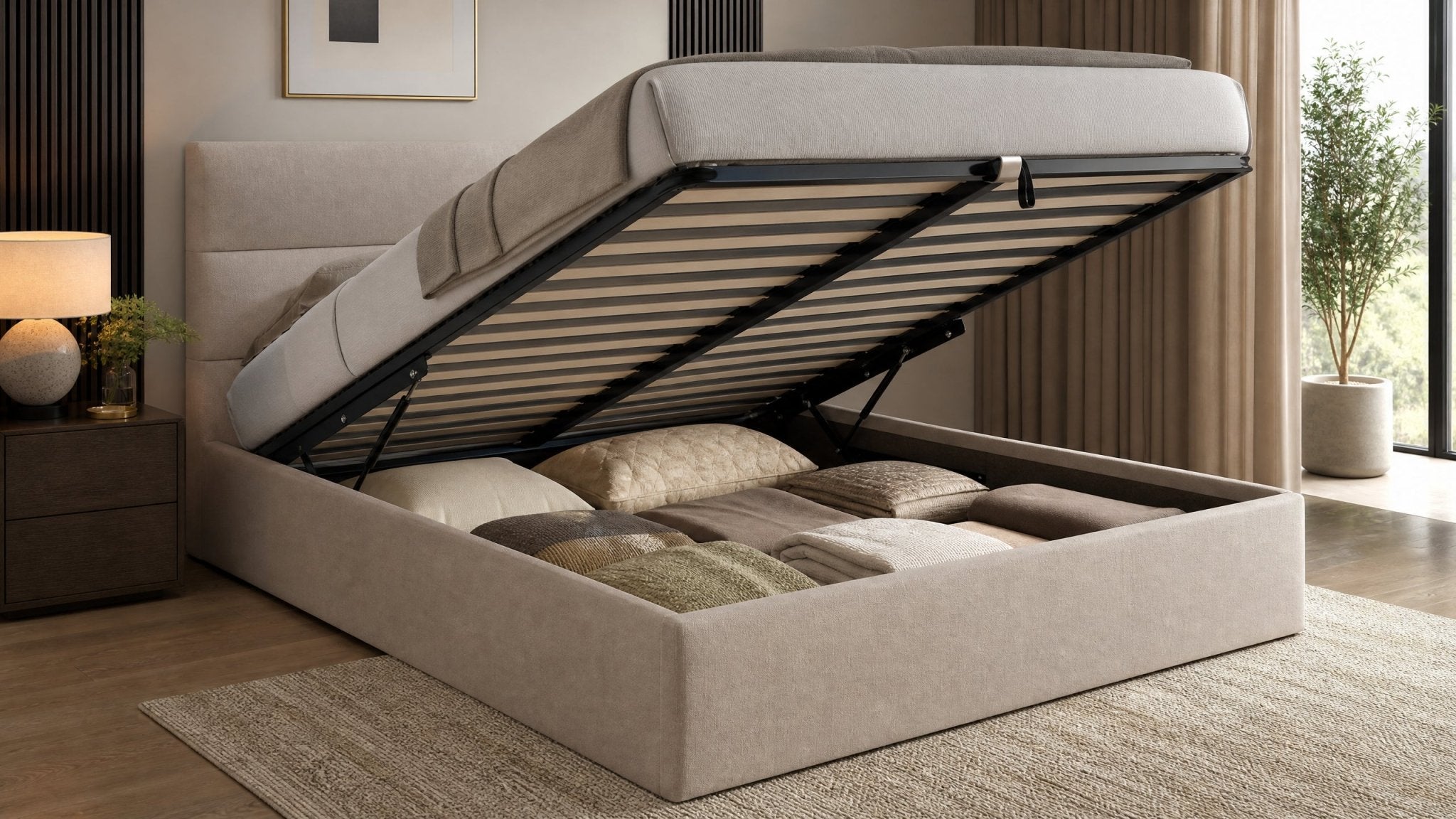 Ottoman Beds: Why They Are the Best Storage Solution for Your Bedroom - Rsb furniture