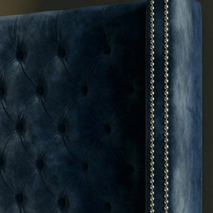 Victor Wingback Bed – Luxury Upholstered Bed Frame - Rsb furnitureVictor Wingback Bed – Luxury Upholstered Bed Frame