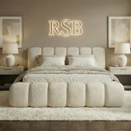 Fluffy Teddy Ambassador Bed With Divan Ottoman Storage - Rsb furnitureFluffy Teddy Ambassador Bed With Divan Ottoman Storage