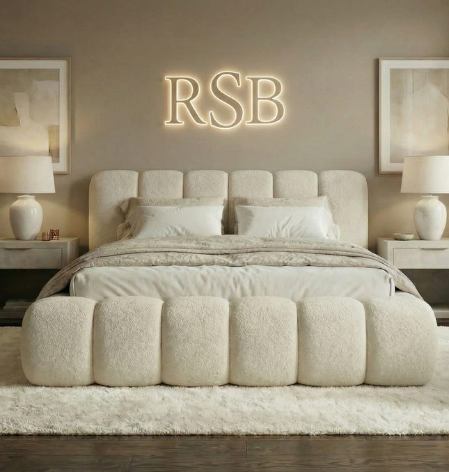 Fluffy Teddy Ambassador Bed With Divan Ottoman Storage - Rsb furnitureFluffy Teddy Ambassador Bed With Divan Ottoman Storage