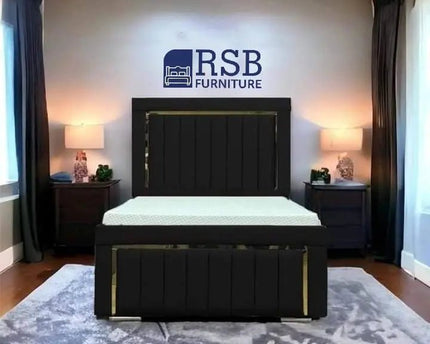 Imperial Splendor Panel Bed - Rsb furniture ltdImperial Splendor Panel Bed