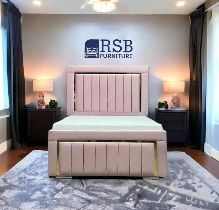 Imperial Splendor Panel Bed - Rsb furniture ltdImperial Splendor Panel Bed