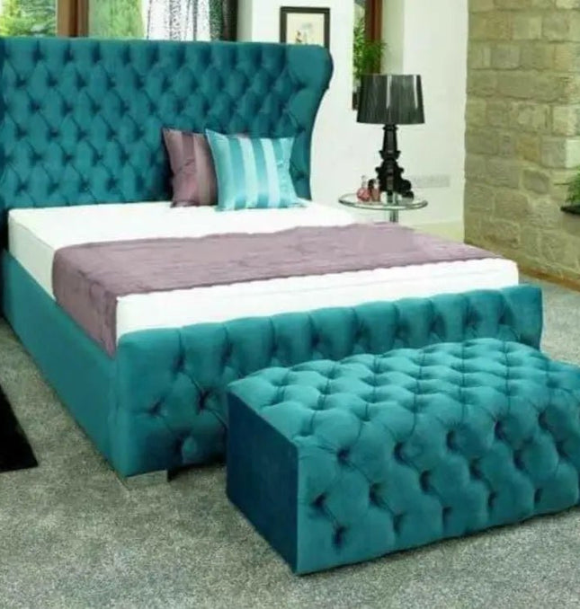 Marina Grandeur wingback bed - Rsb furniture ltdMarina Grandeur wingback bed