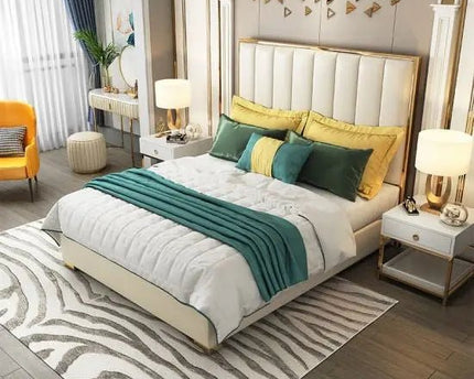 Noble Nest Royal Bed - Upholstered with luxurious fabric