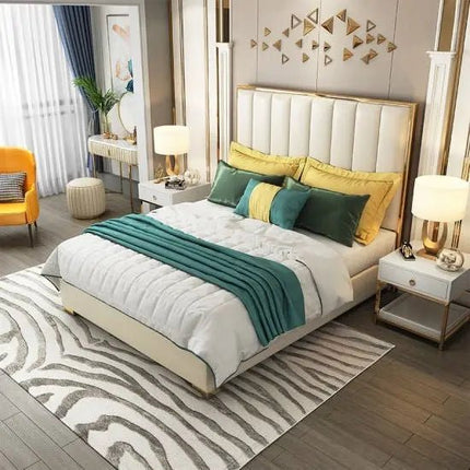 Noble Nest Royal Bed - Upholstered with luxurious fabric
