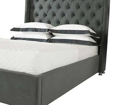 Panama Curved Wingback Bed - Rsb furniture ltdPanama Curved Wingback Bed