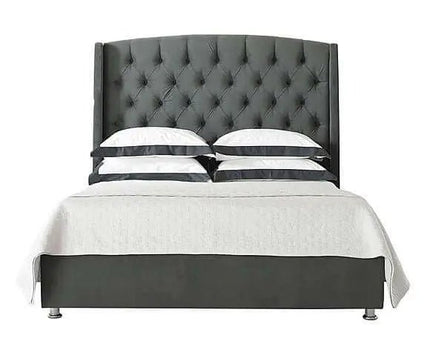 Panama Curved Wingback Bed - Rsb furniture ltdPanama Curved Wingback Bed