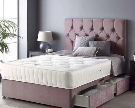 Rsb furniture ltd Plush Paradise Divan storage Bed with drawers