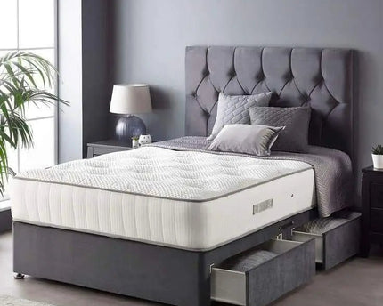 Plush Paradise Divan storage Bed with drawer options rsb furniture ltd