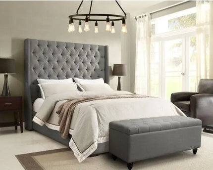 Regal Retreat wingback bed - Rsb furniture ltdRegal Retreat wingback bed