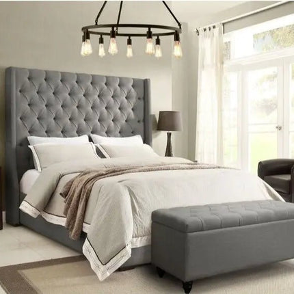 Regal Retreat wingback bed - Rsb furniture ltdRegal Retreat wingback bed
