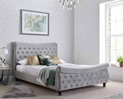 Sovereign Bliss 5ft king-size scroll bed - Rsb furniture ltdSovereign Bliss 5ft king-size scroll bed