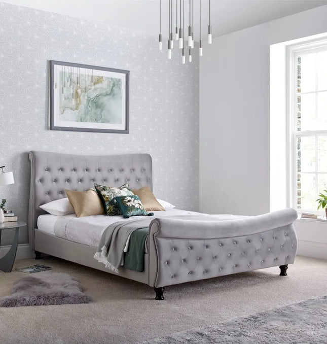 Sovereign Bliss 5ft king-size scroll bed - Rsb furniture ltdSovereign Bliss 5ft king-size scroll bed