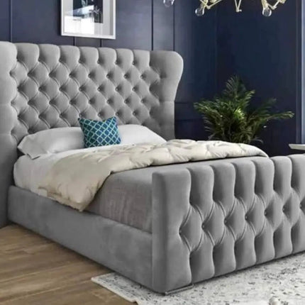 The Aurora wingback bed - Rsb furniture ltdThe Aurora wingback bed