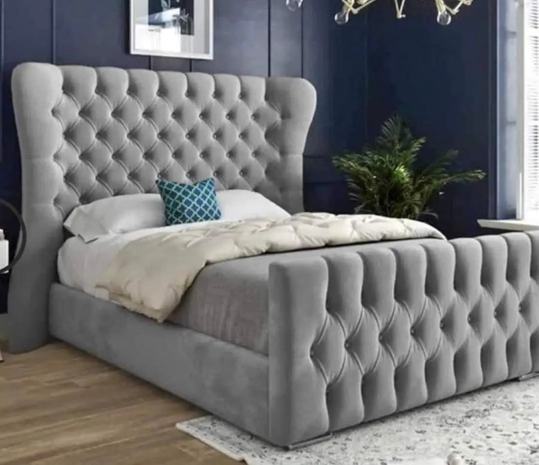 The Aurora wingback bed - Rsb furniture ltd