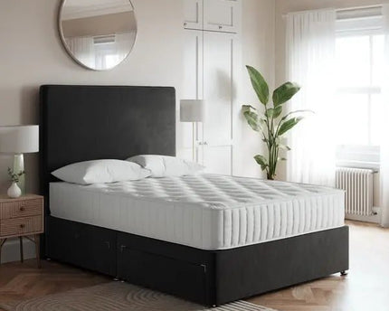 Canvas Divan Bed With Drawers - Rsb furniture