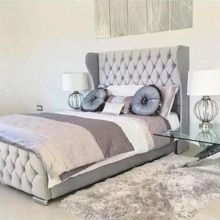 The Elegance wingback bed - Rsb furniture ltdThe Elegance wingback bed