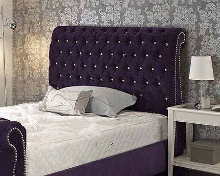 The Majestic scroll sleigh bed - Rsb furniture The Majestic scroll sleigh bed - The royal of scroll beds