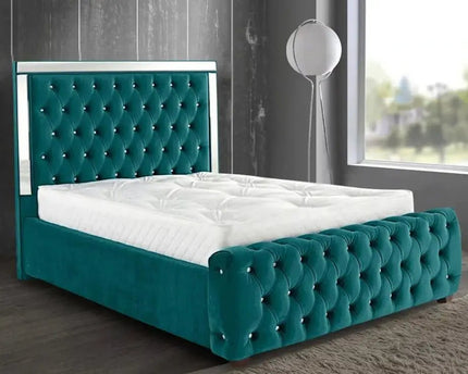 The Mirrored Slumber Bed - Rsb furniture ltdThe Mirrored Slumber Bed