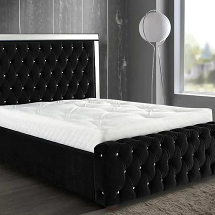The Mirrored Slumber Bed - Rsb furniture ltdThe Mirrored Slumber Bed