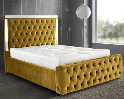 The Mirrored Slumber Bed - Rsb furniture ltdThe Mirrored Slumber Bed