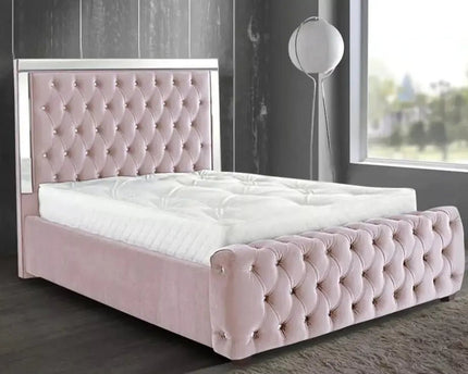 The Mirrored Slumber Bed - Rsb furniture ltdThe Mirrored Slumber Bed
