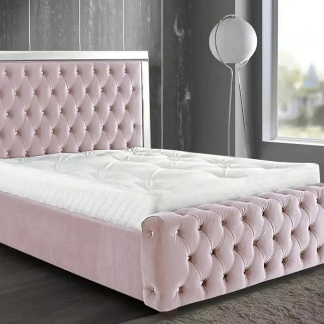 The Mirrored Slumber Bed - Rsb furniture ltdThe Mirrored Slumber Bed