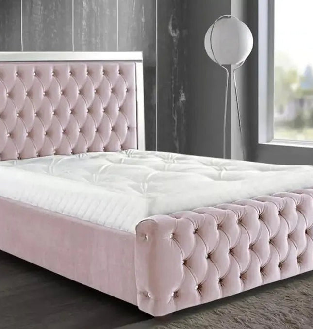 The Mirrored Slumber Bed - Rsb furniture ltdThe Mirrored Slumber Bed
