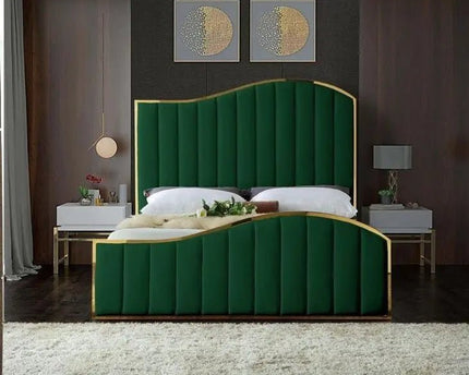 The Palace Paradise Royal Panel Bed in green