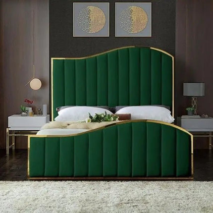 The Palace Paradise Royal Panel Bed in green