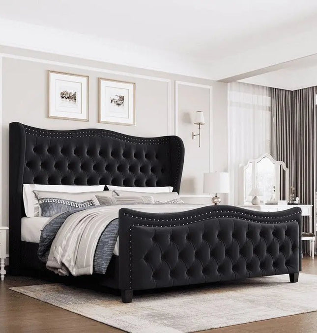 The Palace Wingback Bed - Rsb furniture ltdThe Palace Wingback Bed
