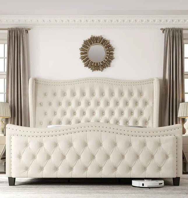 The Palace Wingback Bed - Rsb furniture ltdThe Palace Wingback Bed