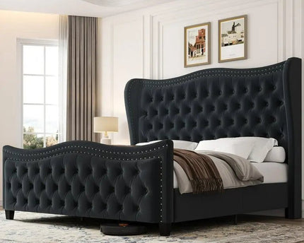 The Palace Wingback Bed - Rsb furniture ltdThe Palace Wingback Bed