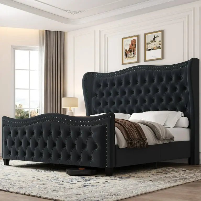 The Palace Wingback Bed - Rsb furniture ltdThe Palace Wingback Bed