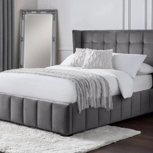 The Panel Wingback Bed - Rsb furniture ltdThe Panel Wingback Bed