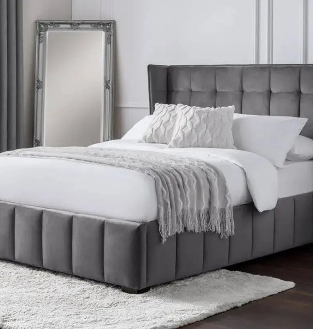 The Panel Wingback Bed - Rsb furniture ltdThe Panel Wingback Bed