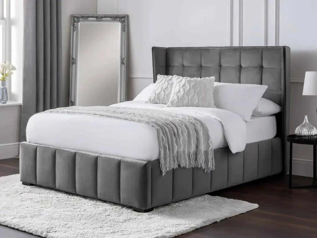 The Panel Wingback Bed - Rsb furniture ltdThe Panel Wingback Bed