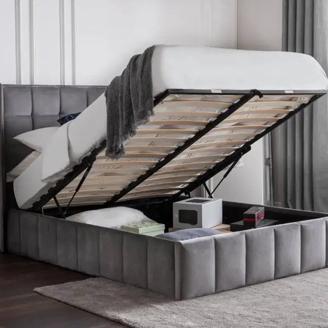 The Panel Wingback Bed - Rsb furniture ltdThe Panel Wingback Bed