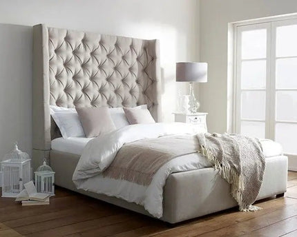 The Rhona wingback bed - Rsb furniture ltdThe Rhona wingback bed