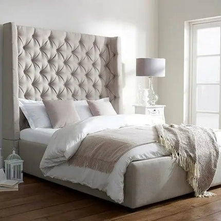 The Rhona wingback bed - Rsb furniture ltdThe Rhona wingback bed