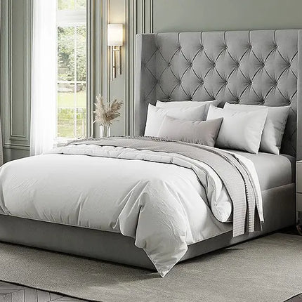 The Rhona wingback bed - Rsb furniture ltdThe Rhona wingback bed