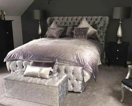 Shop the Royal Serenity wingback bed at rsb furniture