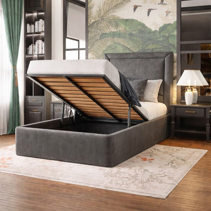 The Sleek Serenity 3ft single Bed with storage open