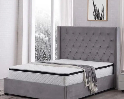 The felix wingback bed - Rsb furniture ltdThe felix wingback bed