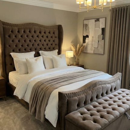 The Palace 5ft king - size Wingback Bed - Rsb furnitureThe Palace 5ft king - size Wingback Bed
