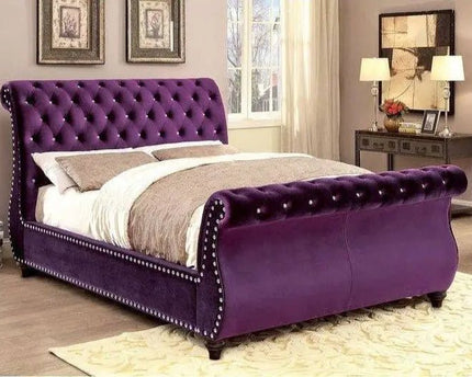 The serenity scroll sleigh bed - Rsb furniture ltdThe serenity scroll sleigh bed